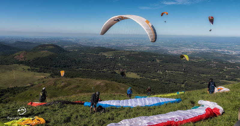 Puy de dome parapente