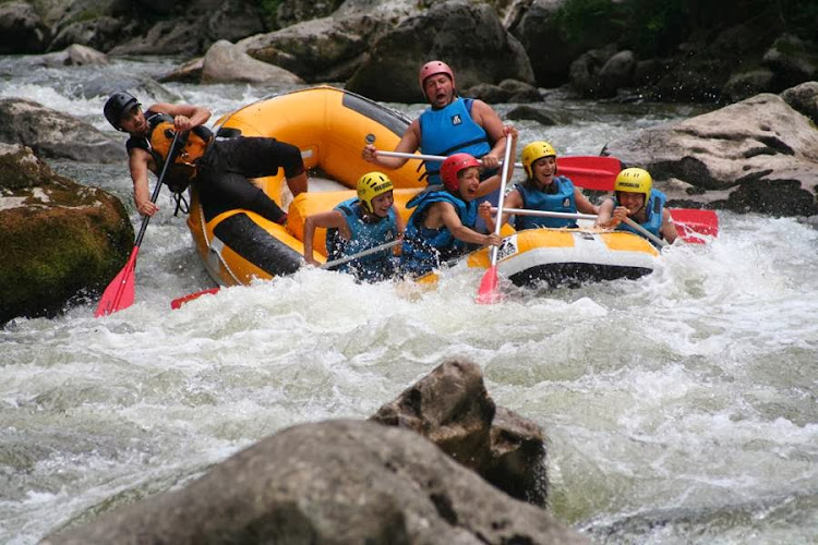O2raft rafting sur l'Aude entre Axat et Quillan