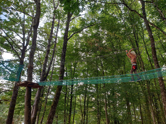 ACCRODER seul accrobranche au bord du lac