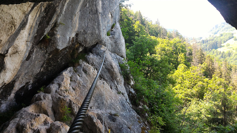 Via Ferrata de la cascade des Nants