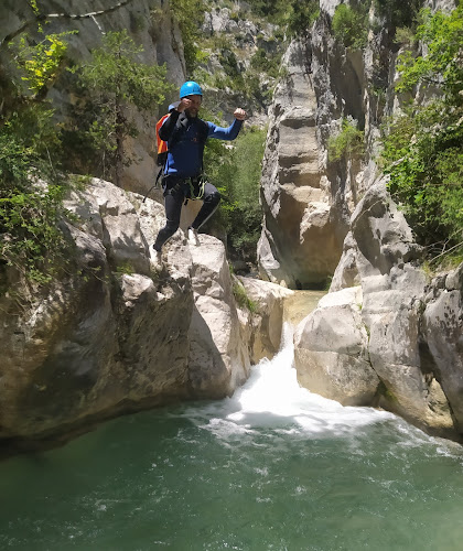 les Canyons du Verdon, mathieu Faneau,canyoning,via cordata, escalade