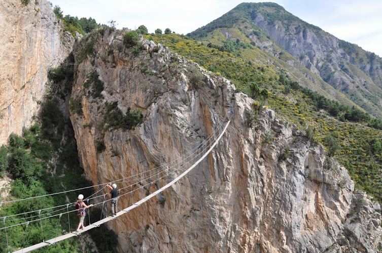 Via ferrata des Alpes : La Grande Fistoire et Les Ammonites (payantes)