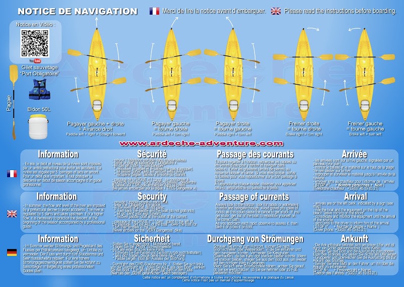 location canoe kayak - ardeche adventure