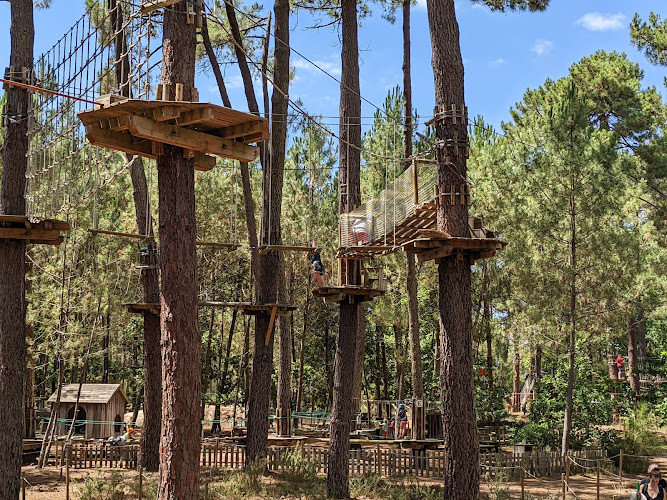 Parc de l'Aventure accrobranche Montalivet Medoc près de Bordeaux