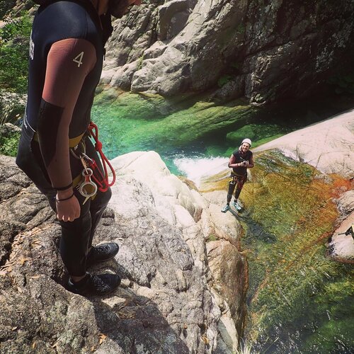 Parking Corse Rando Canyon