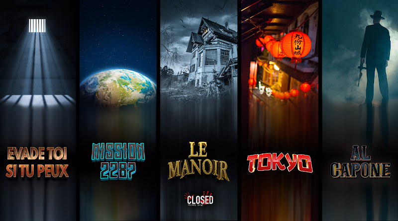 CLOSED ESCAPE GAME VALENCE