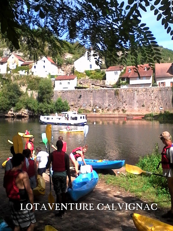 BASE NAUTIQUE DU LOT 46.LOTAVENTURE CALVIGNAC