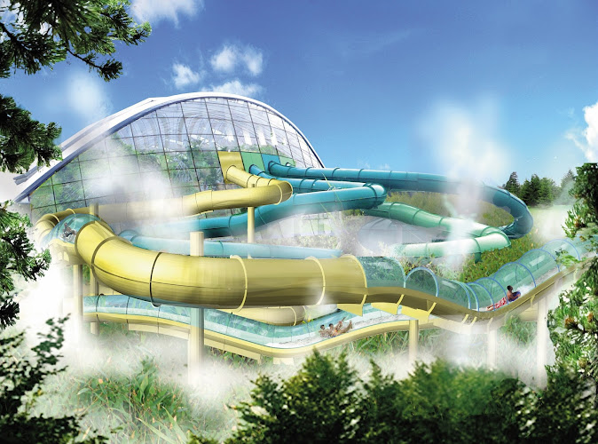 Parc aquatique Aqua Mundo Center Parcs Les Trois Forêts
